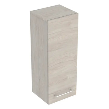 DULAP INALTIME 85 CM SELNOVA SQUARE CU O USA, NUC AMERICAN HICKORY DESCHIS,