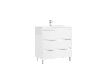 MOBILIER DAILY STATIV 80X46X56.5 ALB LUCIOS,3 SERTARE,CU LAVOAR