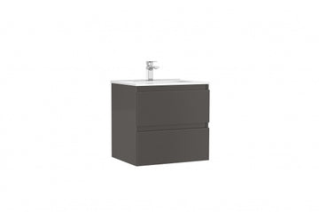 MOBILIER DAILY 60X46X56.5 ANTRACIT LUCIOS, 2 SERTARE,CU LAVOAR