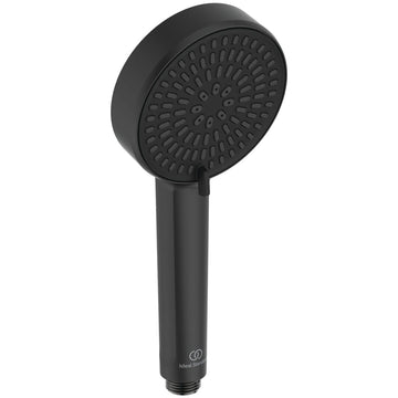PARA DUS IDEALRAIN ALU+, DIAM 100 MM, 2 JETURI, SILK BLACK