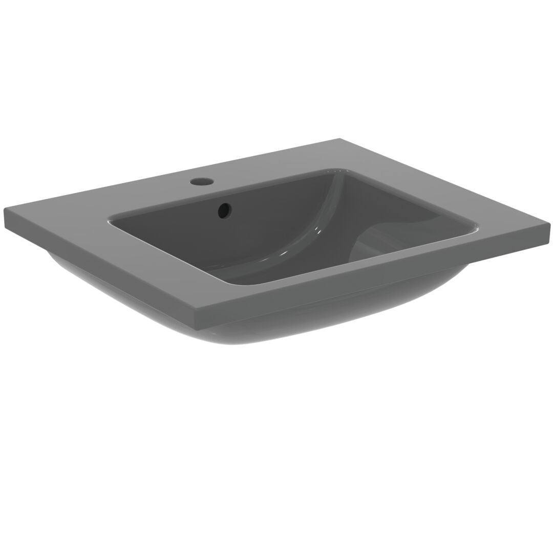 LAVOAR I.LIFE B 61X51 CU ORIFICIU BATERIE SI PREAPLIN GRI LUCIOS