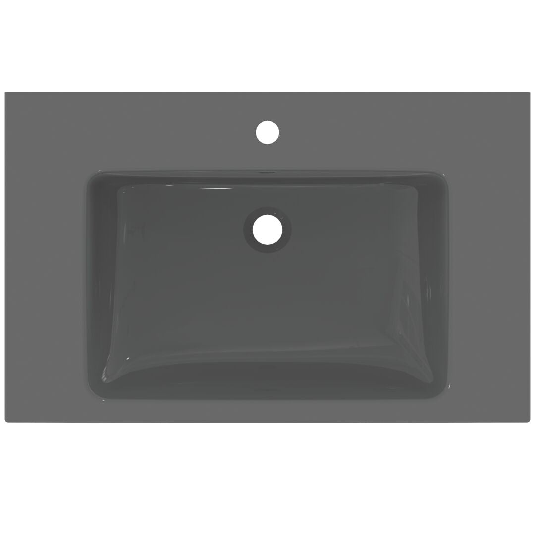 LAVOAR I.LIFE B 84X46 CU ORIFICIU BATERIE SI PREAPLIN GREY