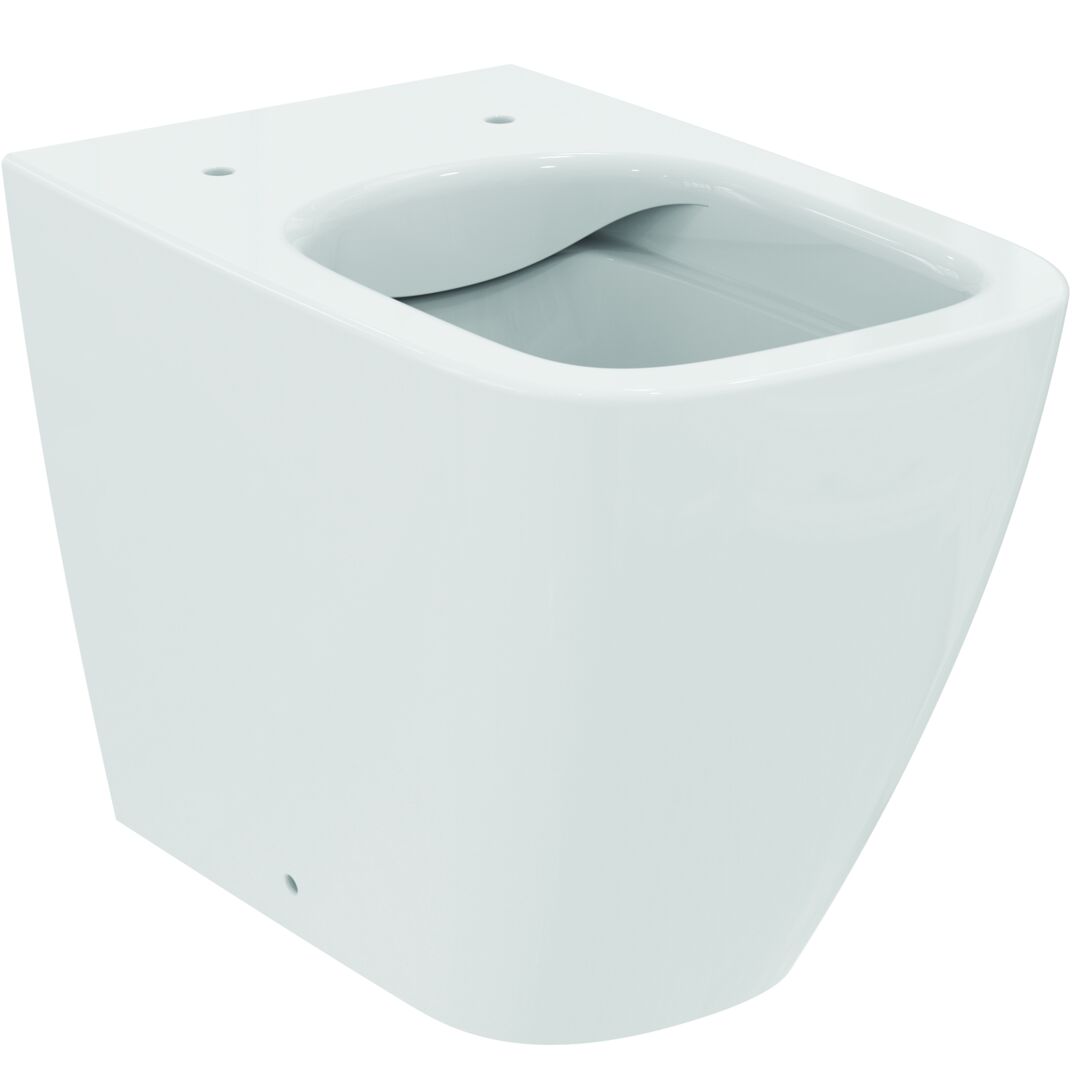 VAS WC I.LIFE B BTW RIMLESS+ PENTRU REZERVOR INCASTRAT, 55.4X35.5 CM