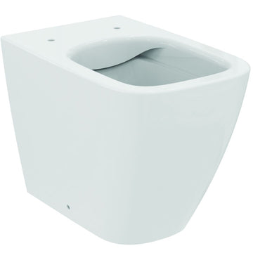 VAS WC I.LIFE B BTW RIMLESS+ PENTRU REZERVOR INCASTRAT, 55.4X35.5 CM