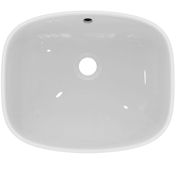 LAVOAR I.LIFE B 45X37 CM, MONTAJ PE BLAT, CU PREPLIN, FARA ORIFICIU BATERIE