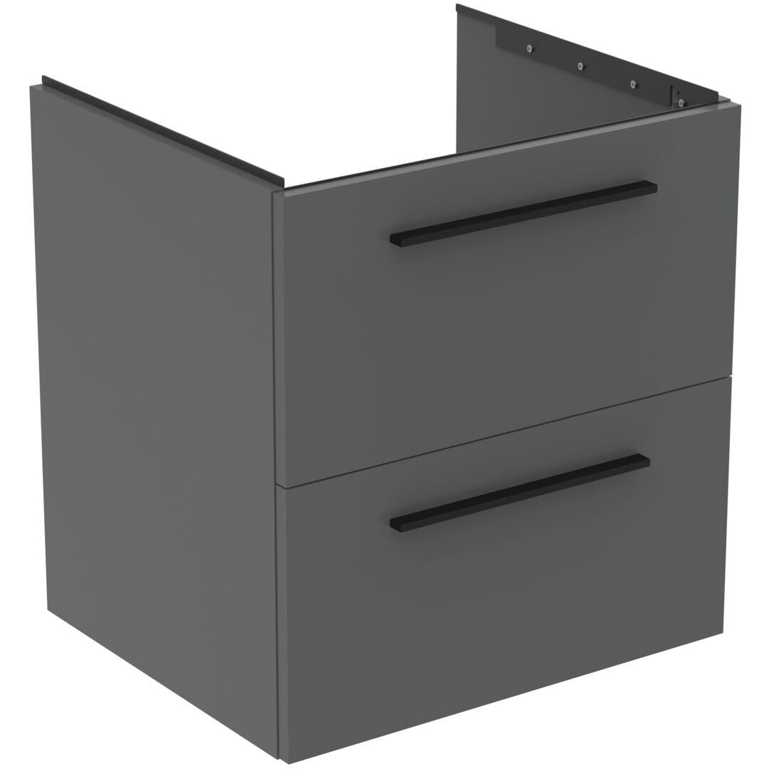UNITATE LAVOAR I.LIFE B SUSPENDATA 60 CM CU 2 SERTARE FARA MANERE,GRI CUART MAT