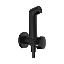 SET DUS INCASTRAT IGIENA INTIMA S CU MIXAJ, SUPORT DUS, FURTUN 1,25M, NEGRU MAT ( NECESITA CORP INCASTRAT 29235180)