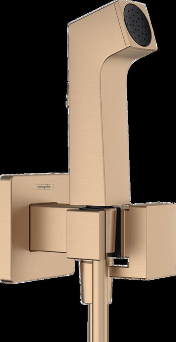 SET DUS INCASTRAT IGIENA INTIMA E CU MIXAJ, SUPORT DUS, FURTUN 1,25M, BRUSHED BRONZE ( NECESITA CORP INCASTRAT 29235180)
