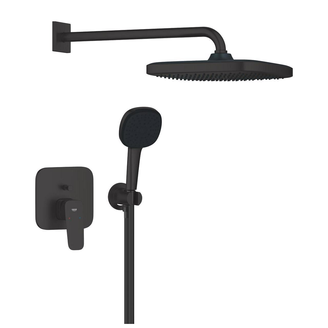 SISTEM DUS INCASTRAT CUBEO CU TEMPESTA 250, FARA SMARTBOX, MATT BLACK