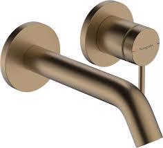ORNAMENT BATERIE INCASTRATA LAVOAR TECTURIS S PIPA 16.5 CM , BRUSHED BRONZE