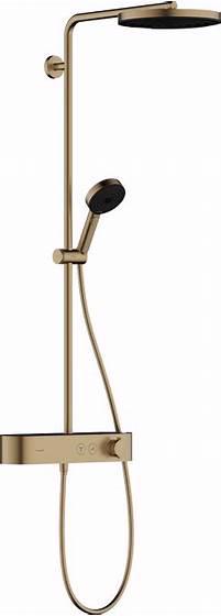 SISTEM DUS PULSIFY 260 1 JET ECOSMART, CU SHOWER TABLET SELECT 400, BRUSHED BRONZE