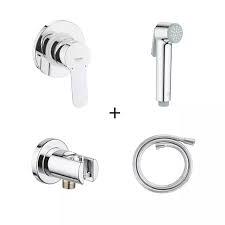 SET DUS IGIENIC TRIGGER SPRAY NEW CU BATERIE INCASTRATA BAU EDGE,  FURTUN 1.25 SI SUPORT