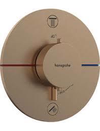 ORNAMENT SHOWER SELECT COMFORT S TERMOSTATIC, 2 FUNCTII,  BRUSHED BRONZE