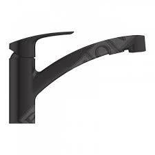 BATERIE BUCATARIE EUROSMART NEW CU PIPA EXTRACTIBILA MATTE BLACK