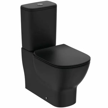 REZERVOR WC TESI, 3/6 L, ALIMENTARE INFERIOARA, SILK BLACK