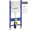 PREPACK DUOFIX DELTA NOU CU CLAPETA DELTA25 CROM, SET FIXARE SI SET FONOIZOLANT