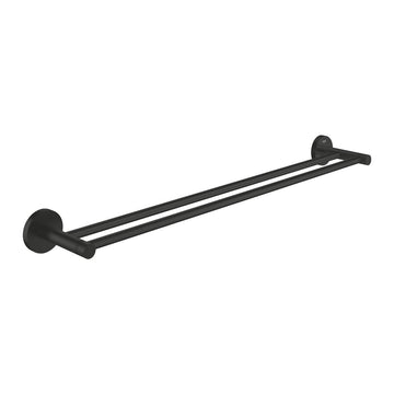 SUPORT PROSOP BARA DUBLU ESSENTIALS 600 MM NOU MATT BLACK