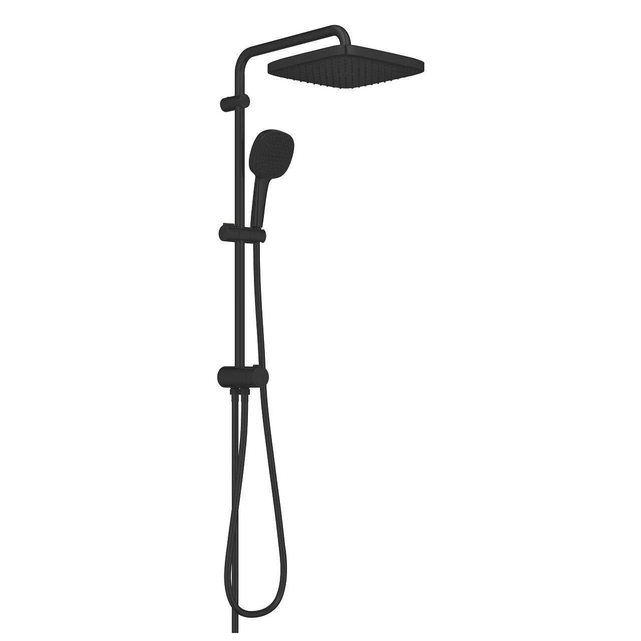 SISTEM DUS TEMPESTA 250 CUBE CU DIVERTER, FARA BATERIE, MATTE BLACK