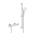 Set baterie dus termostatica GROHE Grohtherm 800 cu set dus Tempesta 100 cu bara 600 mm