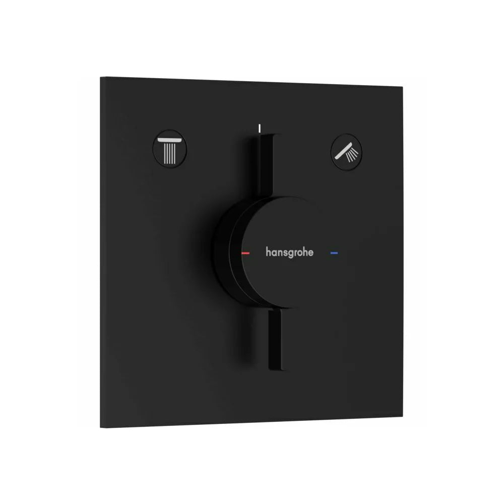 ORNAMENT BATERIE INCASTRATA CADA DUOTURN E, 2 FUNCTII, NEGRU MAT