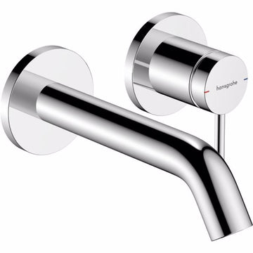ORNAMENT BATERIE INCASTRATA LAVOAR TECTURIS S ECOSMART PLUS, CU PIPA 16.5 CM , CROM