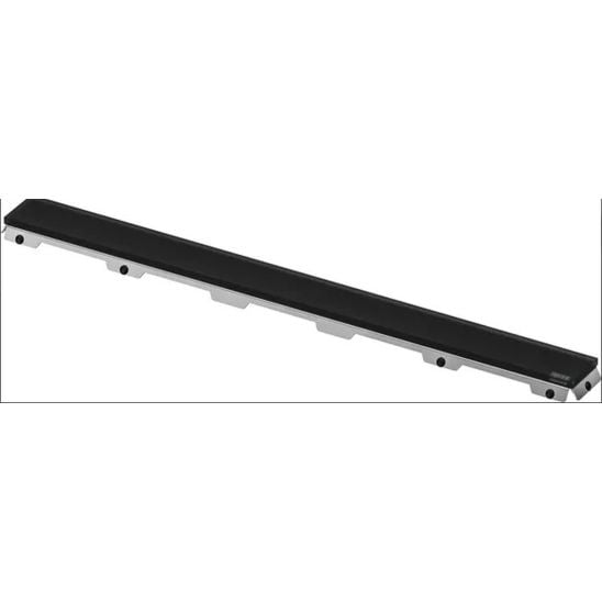 Tece Drainline grătar rigolă 70 cm negru 600794