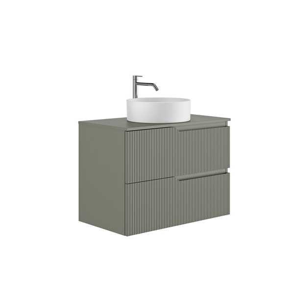 SET MOBILIER CU BLAT CANALETTO 79.5X45.4X56.5 CM, 2 SERTARE,GREEN