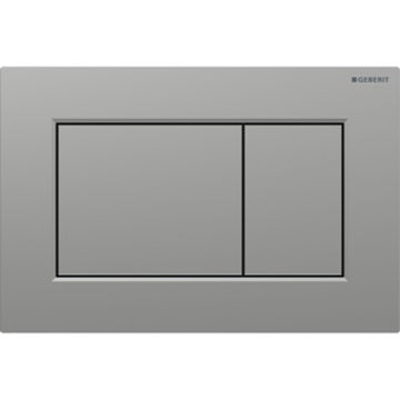 CLAPETA ACTIONARE REZERVOR INCASTRAT SIGMA 01 BUTOANE DREPTUNGHIULARE CROM MAT-CROM EASY TO CLEAN