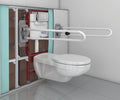 Rezervor WC incastrat, TECE Geronto 9300309, 84 x 112 cm, 10 L grossmann