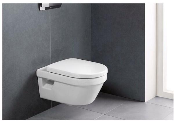 SET VAS WC SUSPENDAT ARHITECTURA ROUND RIMLESS CU CAPAC WC SOFT-CLOSE,QUICK RELEASE