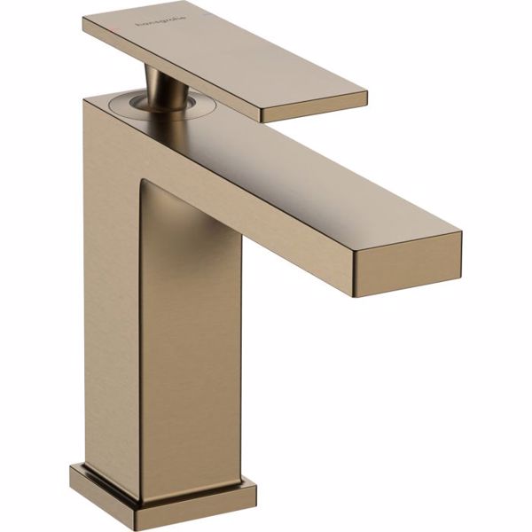 BATERIE LAVOAR TECTURIS E 110 , CU VENTIL POP UP, BRUSHED BRONZE