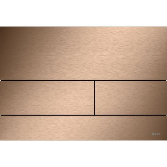 Tece Square buton de spălare pentru WC auriu 9240848