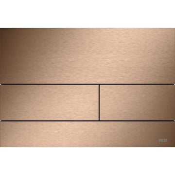 Tece Square buton de spălare pentru WC auriu 9240848