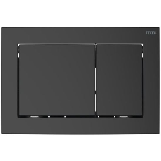 Tece Base buton de spălare pentru WC negru 9240723