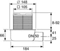 Tece Drainpoint S sifon 3601050