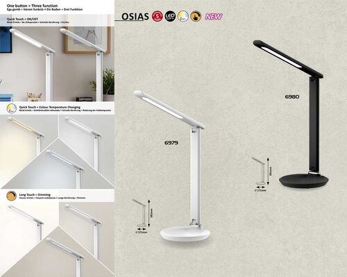 Corp iluminat Osias 9W/230V, lumina calda/rece/neutra, cod Rabalux 6979