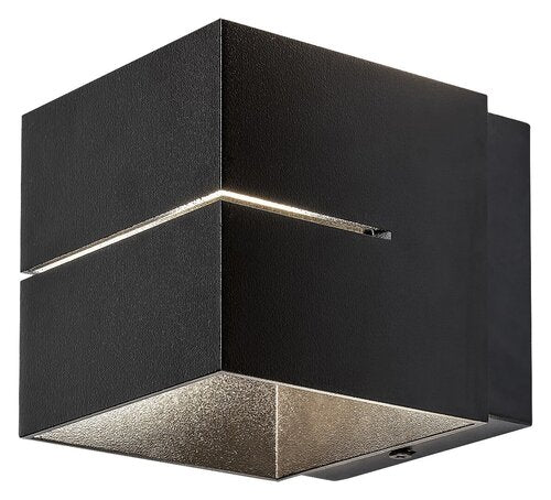Aplica de perete Rabalux 7017 Kaunas G9 1x MAX 10W Negru Mat