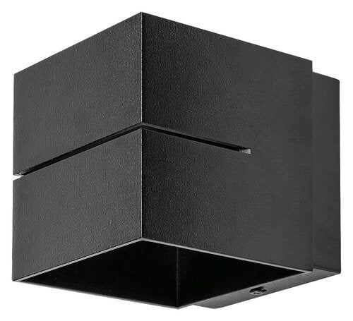 Aplica de perete Rabalux 7017 Kaunas G9 1x MAX 10W Negru Mat