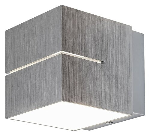 Aplica de perete Rabalux 7019 Kaunas G9 1x MAX 10W Aluminiu Slefuit