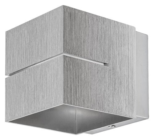Aplica de perete Rabalux 7019 Kaunas G9 1x MAX 10W Aluminiu Slefuit
