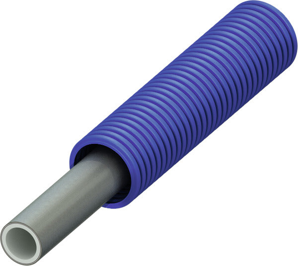 Teava izolata PE-XC 3S TECEflex, pentru incalzire, 20 x 2.8 mm, albastru, L 75 m grossmann