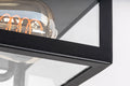 plafoniera Zaton E27 2x MAX 60, negru mat
