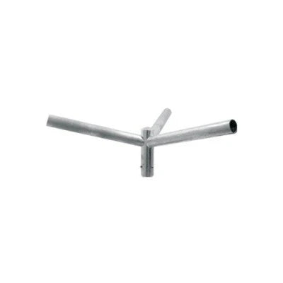 Brat triplu pentru stalp iluminat stradal, otel galvanizat, 3x100cm SpotVision