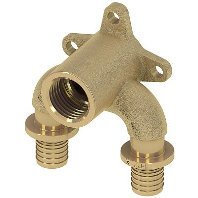 Cot alunecator tip U, cu suport, TECEflex 708504, filet interior, D 16 mm x 1/2" grossmann