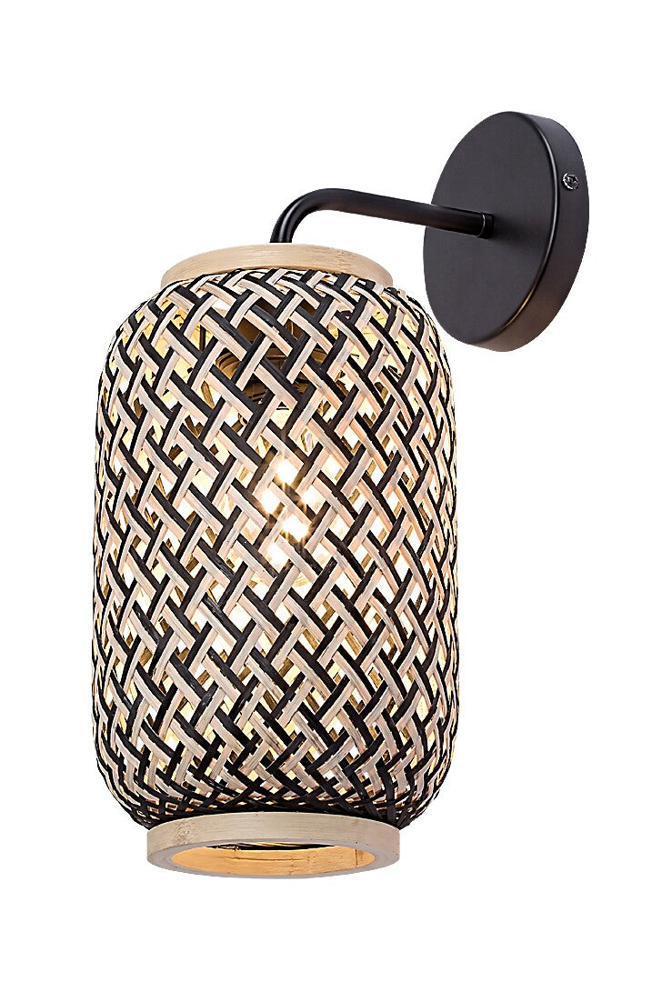Aplica Adalla E27 1x MAX 40, negru mat Rabalux
