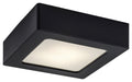 Plafonieră LED Rabalux LED/7W/230V 4000K 12x12 cm negru