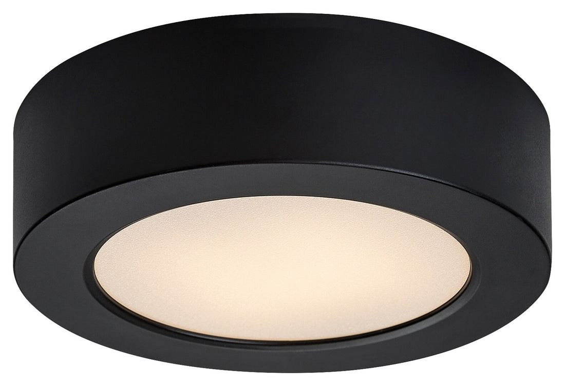 Plafonieră LED SHAUN LED/7W/230V 3000K d. 12 cm negru
