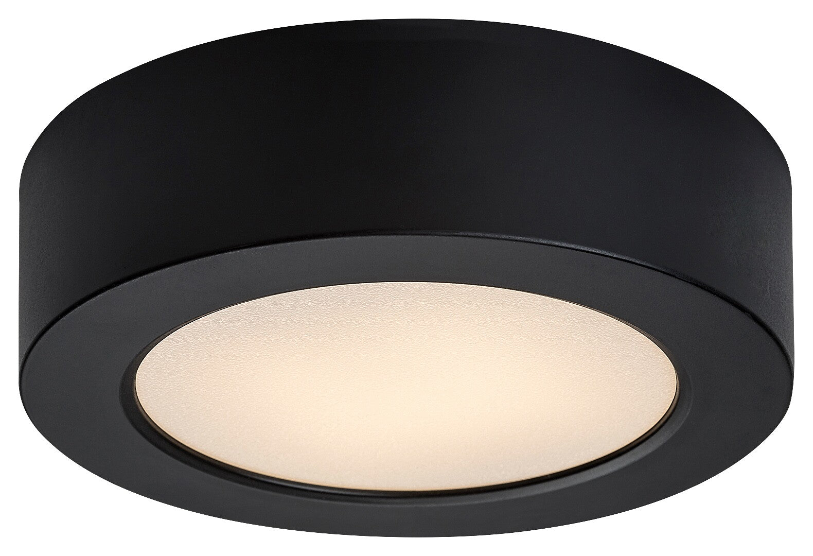 Plafonieră LED SHAUN LED/7W/230V 3000K d. 12 cm negru
