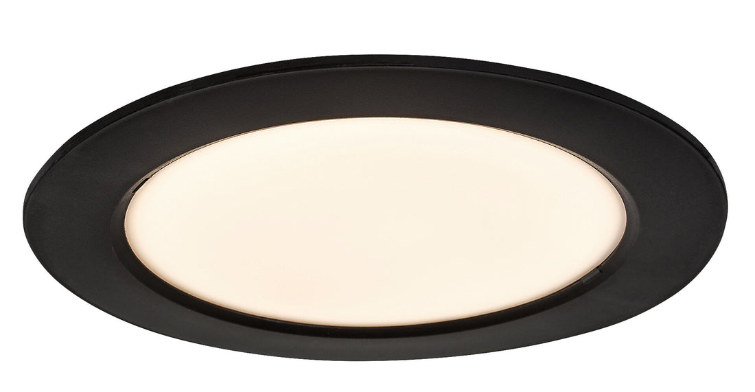 Corp de iluminat LED încastrat Rabalux LED/12W/230V d. 17 cm negru