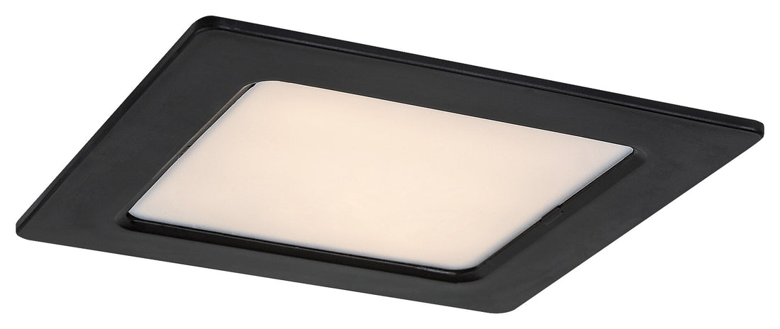 Corp de iluminat LED încastrat LED/6W/230V 12x12 cm negru